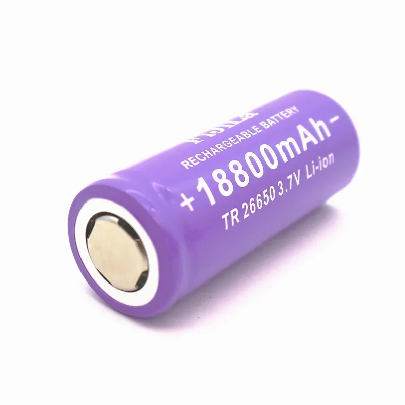 2024 New 3.7V 26650 Battery 18800mAh Li-ion Rechargeable Battery for LED Flashlight Torch Li-ion Battery Accumulator Battery