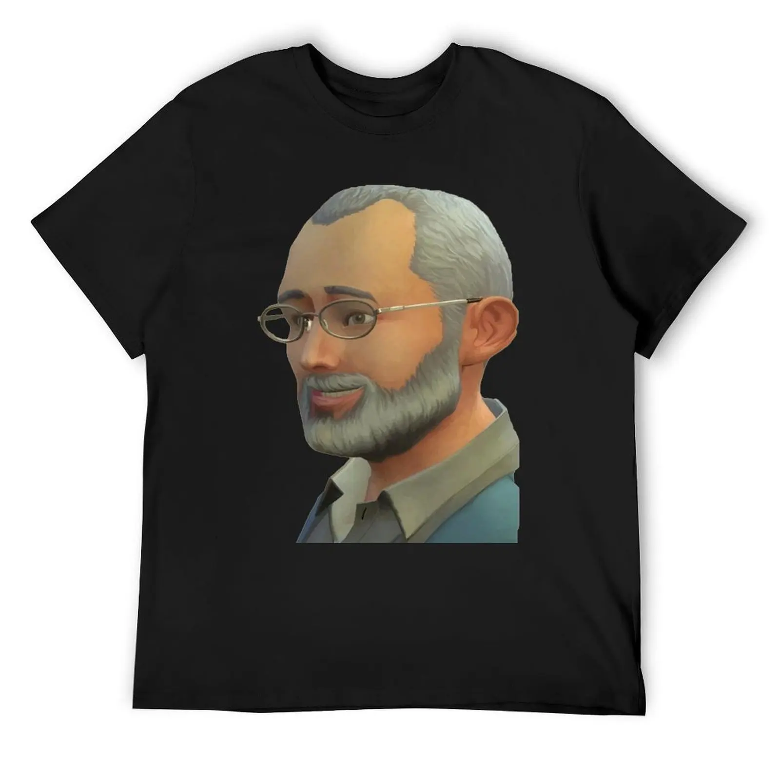 CallMeKevin - Dear Leader Jim Pickens With Black Background T-Shirt customizeds anime clothes mens white t shirts