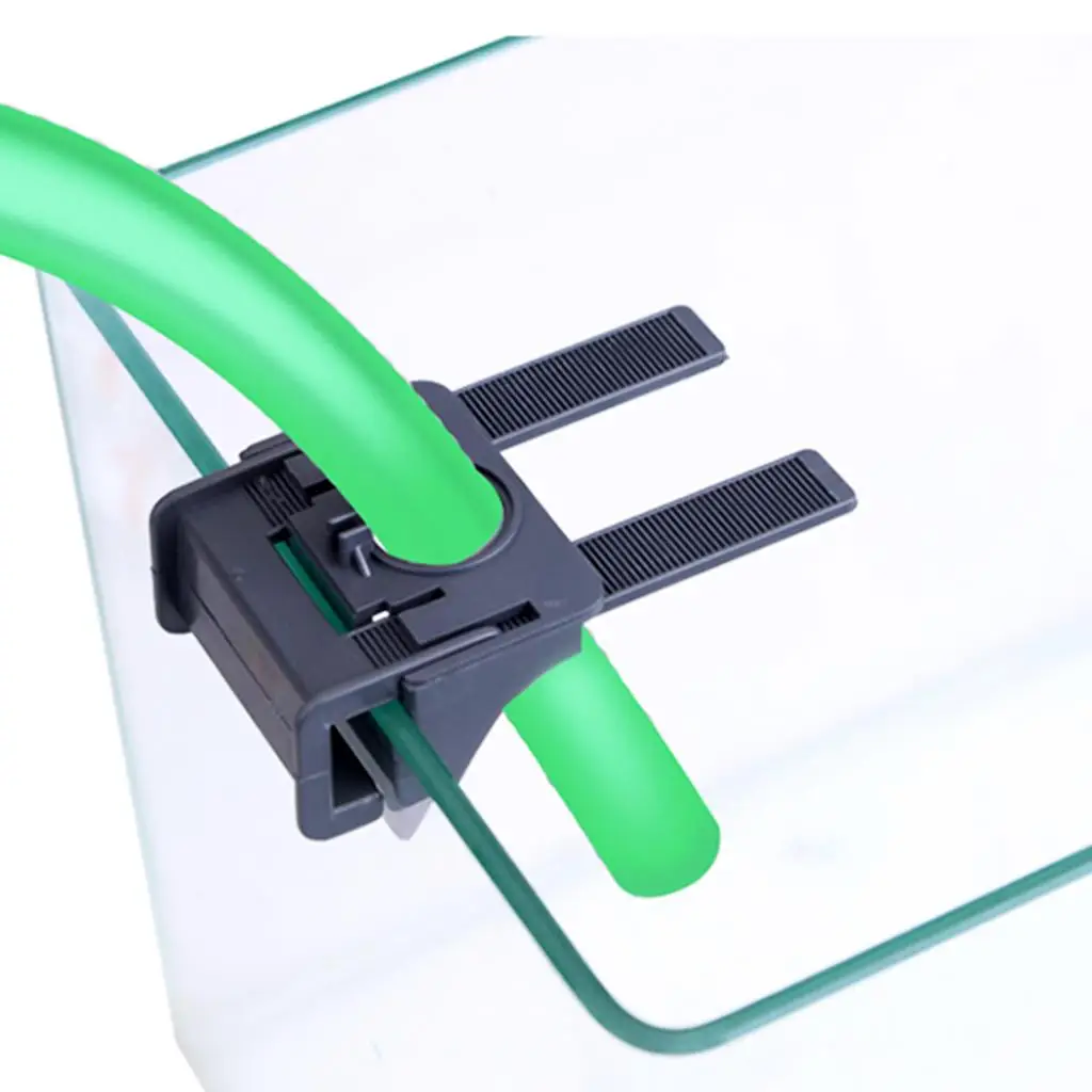 Aquarium Water Change Holder Adjustable Hose Clip for Fish Tank Maintenance Fits 12 to 16 Mm Tube Stable Grip
