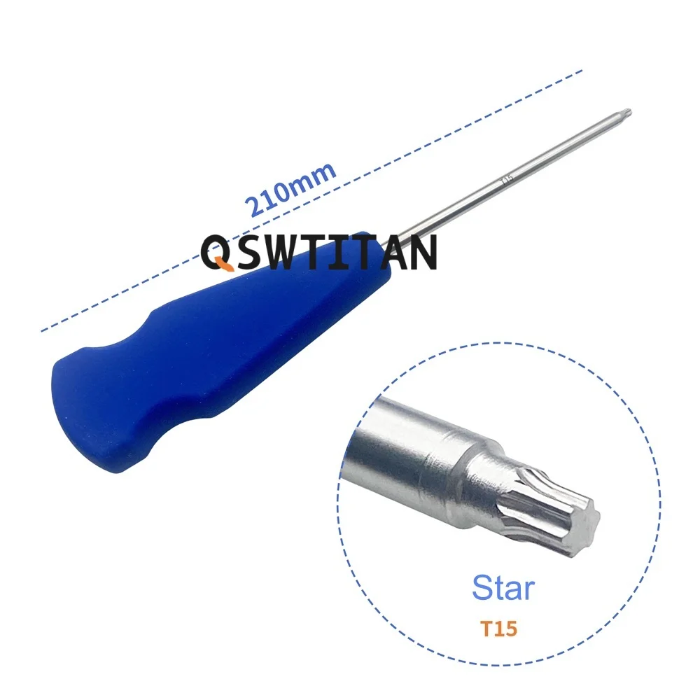QSWTITAN Bone Screwdriver Star Hex Screw Driver Veterinary Orthopedics Instruments Pet Medical Supplies