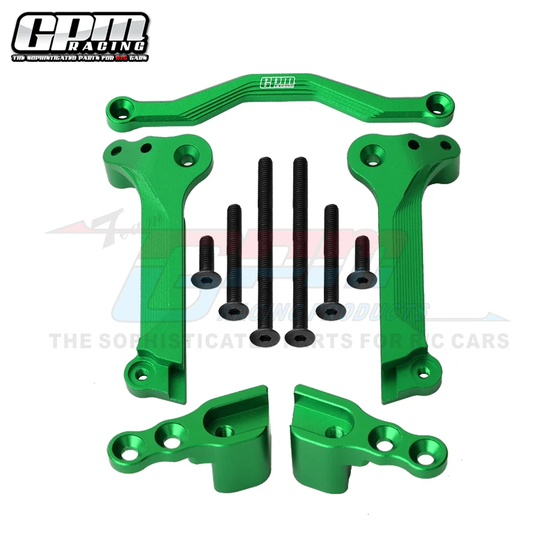 GPM アルミニウム リア ショック マウント TRAXXAS 1/10 Maxx、Maxx W/Widemaxx 用