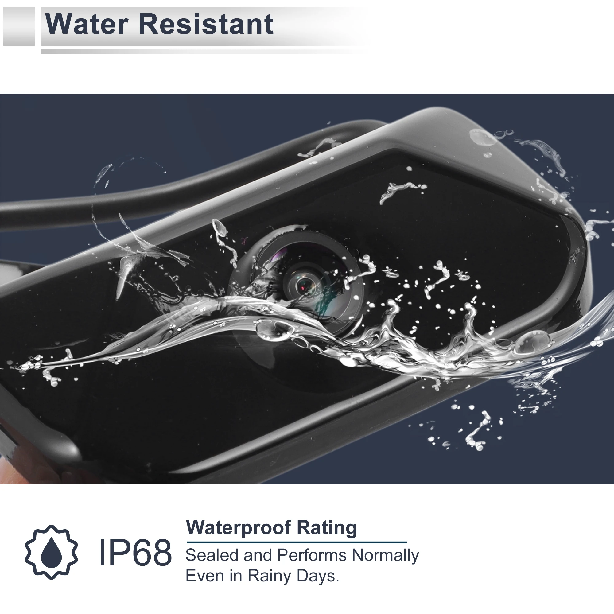 UXCELL Kamera cofania z tablicą rejestracyjną dla Kia Soul 2010-2013 Kamera wspomagająca parkowanie Kamera cofania