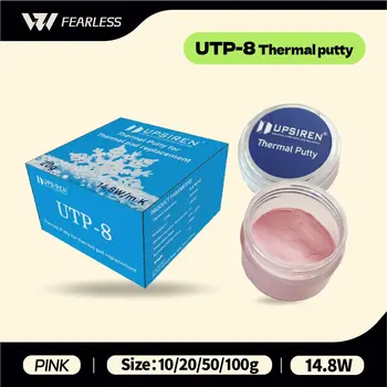 UTP-8 de masilla térmica UPSIREN para procesador VGA GPU IC, almohadilla térmica de enfriamiento rápido, masilla de bloqueo de calor de repuesto de alto rendimiento 1