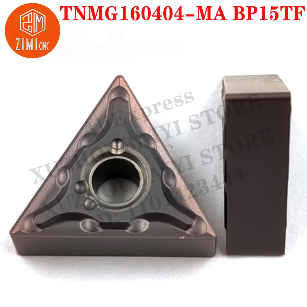 TNMG160404-MA BP15TF تنمج 160404-ما إدراج كربيد تحول إدراجات إدراجات كربيد ميكانيكي مخرطة معدنية أداة CNC أداة قطع