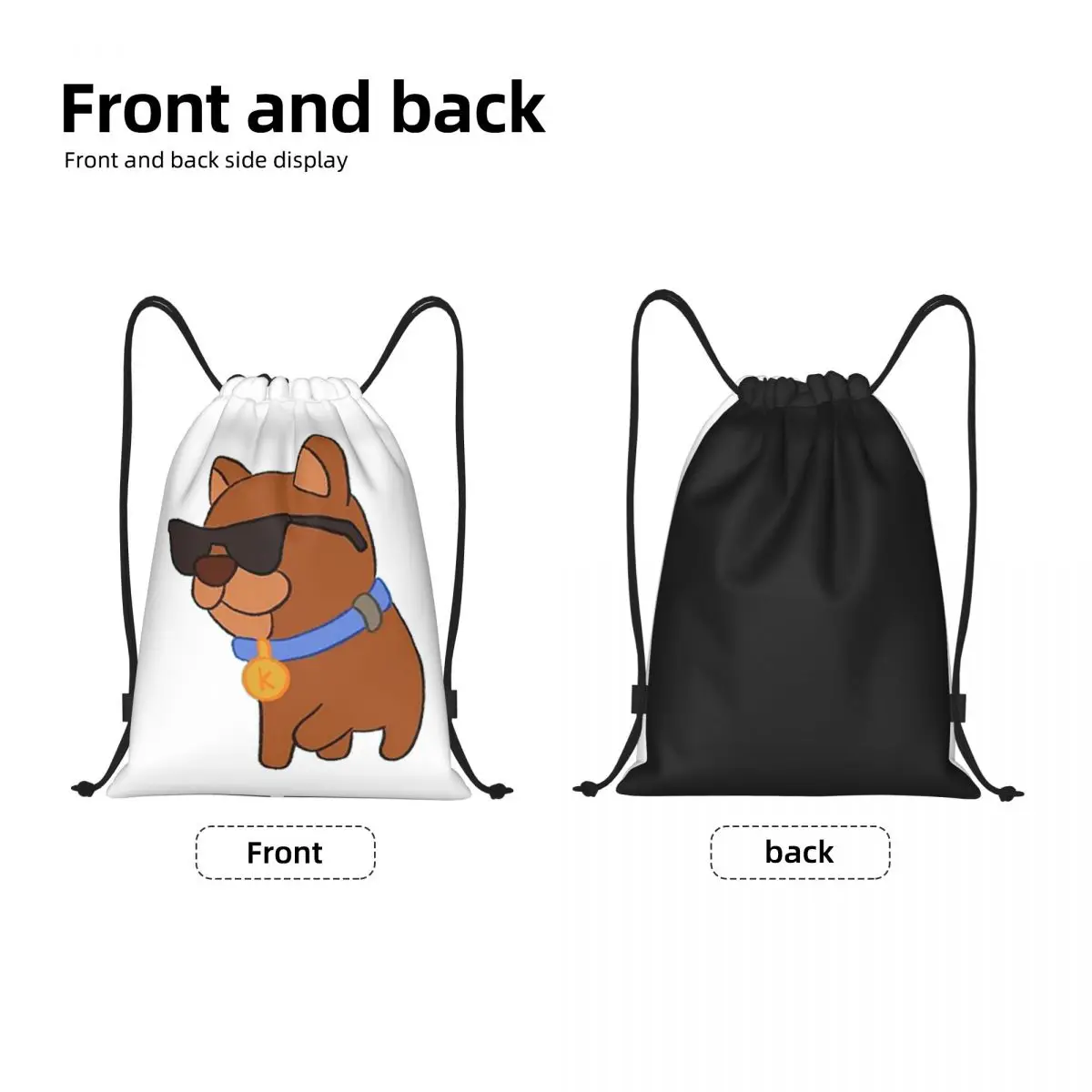 Plecak King Kevin (Overcooked) Modne Przenośne Worki ze Sznurkiem Torby do Przechowywania Torby na Książki Dla Mężczyzn Kobiet Studentów