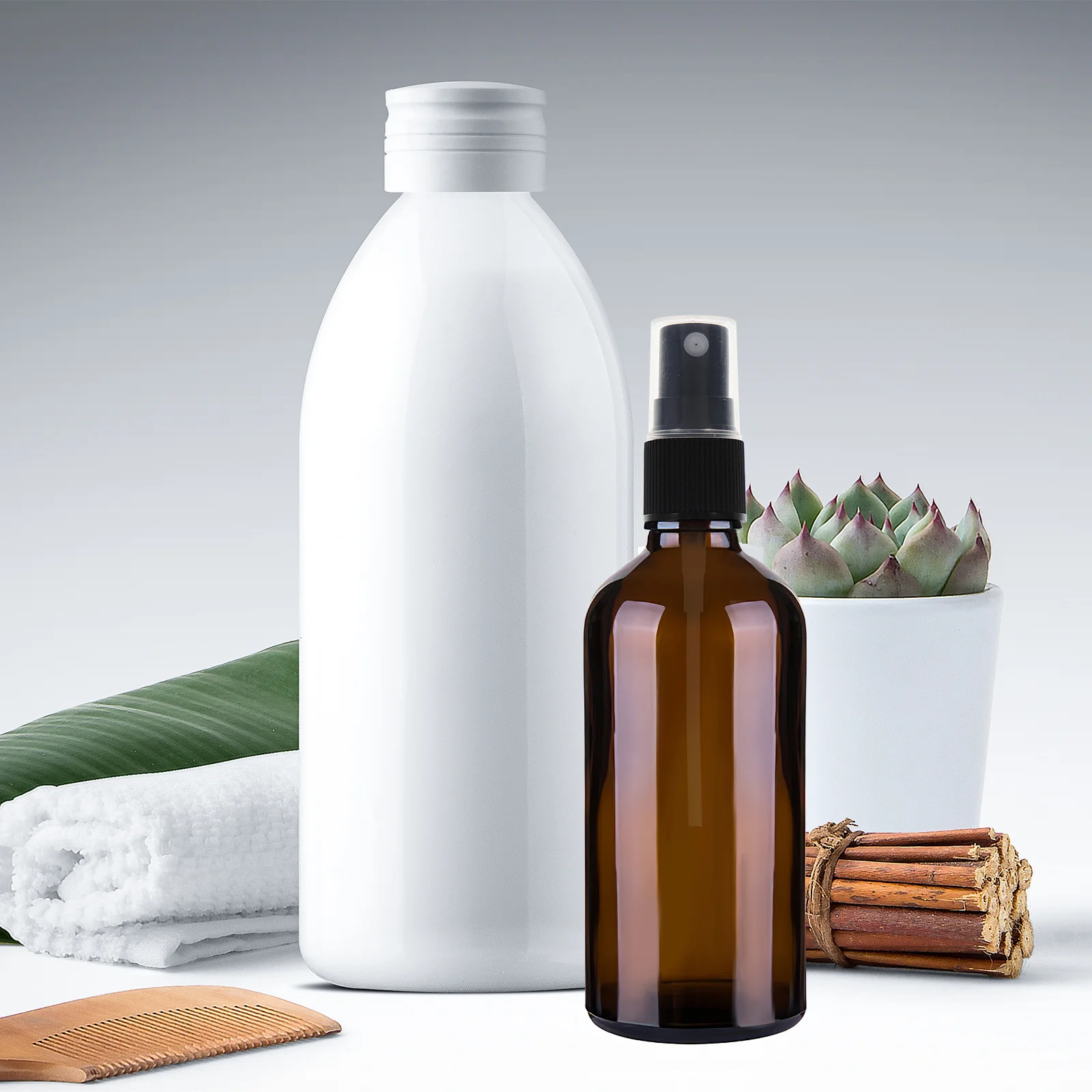 

40Pcs Bottle Spray Nozzle Replacement Fine Mist Sprayer Pump Heads Transparent Cap Leakproof for Travel