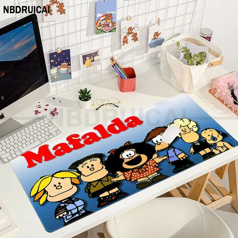 Mafalda New Gamer Play Mats Mousepad Dimensioni per CSGO Game Player Desktop PC Computer portatile