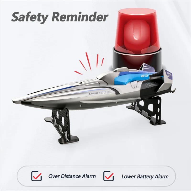 30KM/H RC High Speed Racing Boat Speedboat Remote Control Ship Water Game Kids Toys Children Birthday Boys Gift Rc Boat