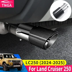 For 2024-2026 Toyota Land Cruiser 250 LC250 Prado 250 Stainless Steel Exhaust Tip Tailpipe Cover Exterior Upgrade Accessories