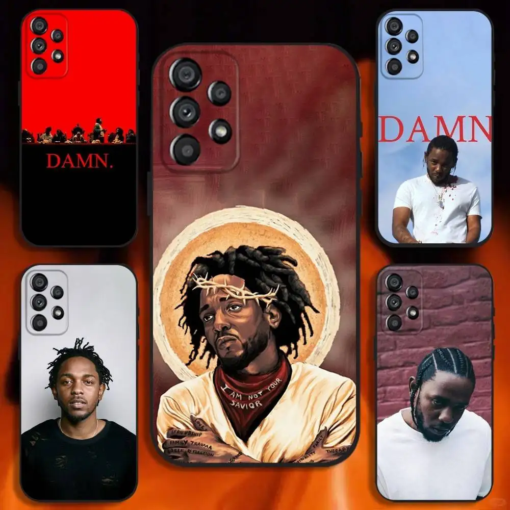 

Rapper K-Kendrick L-Lamar Phone Case For Samsung Galaxy A20,A21s,A22,A31,A32,A52,A53,A72,73,A80 Soft Black Cover