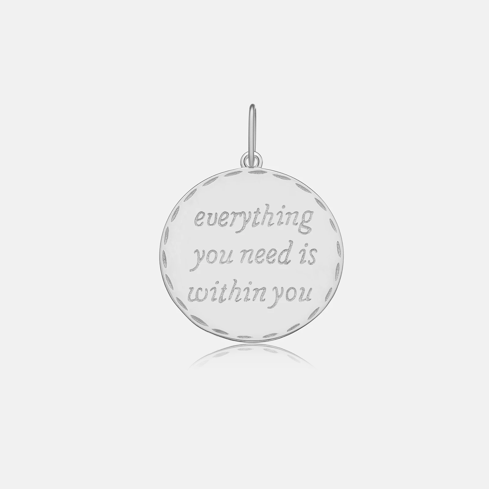 

VEWANT Women 100% 925 Sterling Silver Everything You Deed Is Within You Pattern Necklace Pendant 2025 Fine Fashion Jewelry Gift