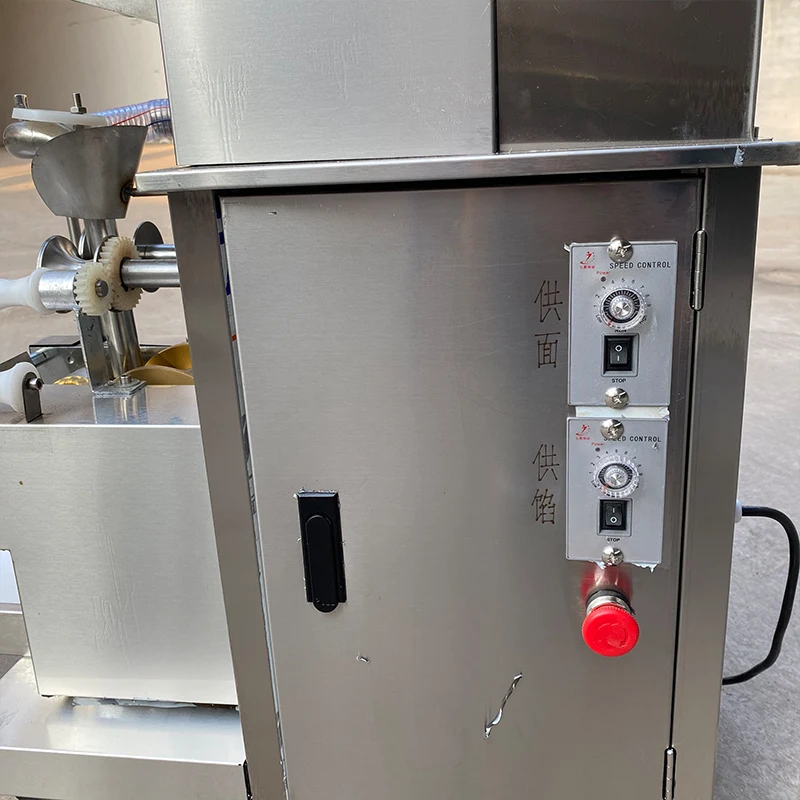 Máquina de bola de masa de carne y verduras con velocidad ajustable, 100-7000 Uds./H, fabricante de empanadas
