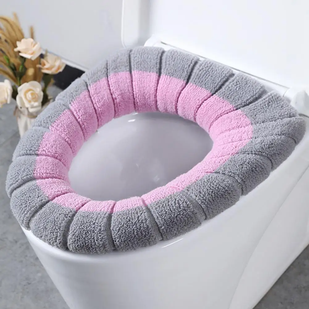 Lightweight Useful Universal Large Lid Cover Pad Multi Styles Seat Cushion Soft Texture for Hotel