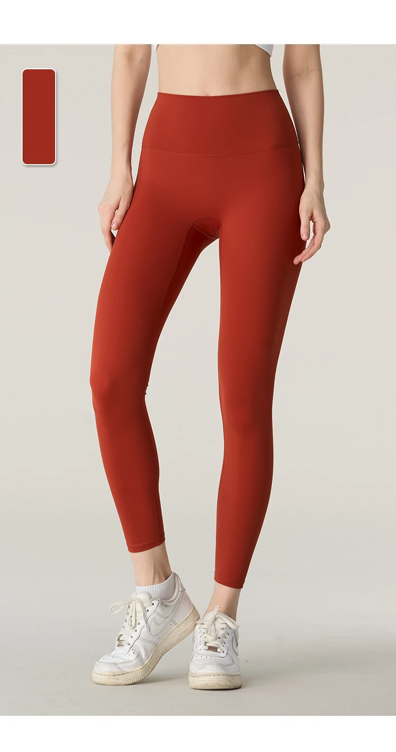 Hochgeschnittene Yoga-Leggings für Damen, ideal für Sommer-Workouts, hohe Elastizität, atmungsaktiv, formgebend, für Laufen, Outdoor-Aktivitäten, Freizeit, Radfahren und Yoga. – Detail 12