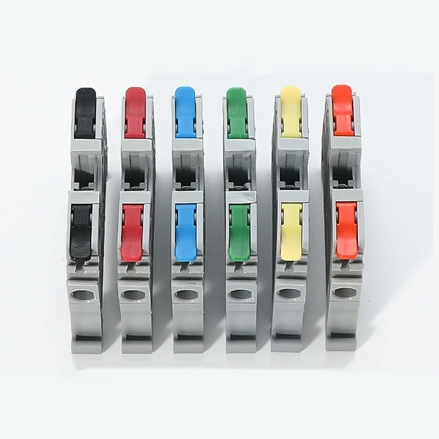 KV2.5 Direct Insertion Wire Connector Quick Terminal Block Rail Type Parallel Connection Alternative to UK ST PT SAK Docking
