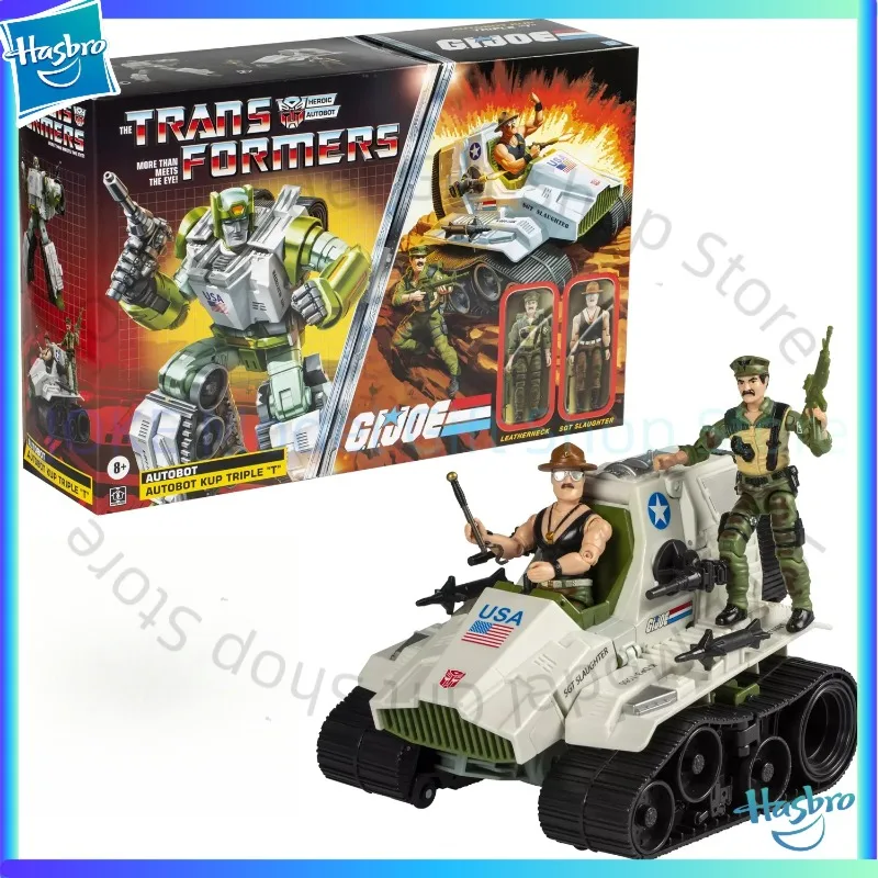 

In Stock Heroic Autobot Kup Triple "T" and G.i.joe Leatherneck Sgt Slaughter Set Action Figure Model Hobby Toy Gift