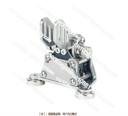 

Mechanical Version Second-generation Portable Double Paddle Automatic Key CW Morse Code Metal Key