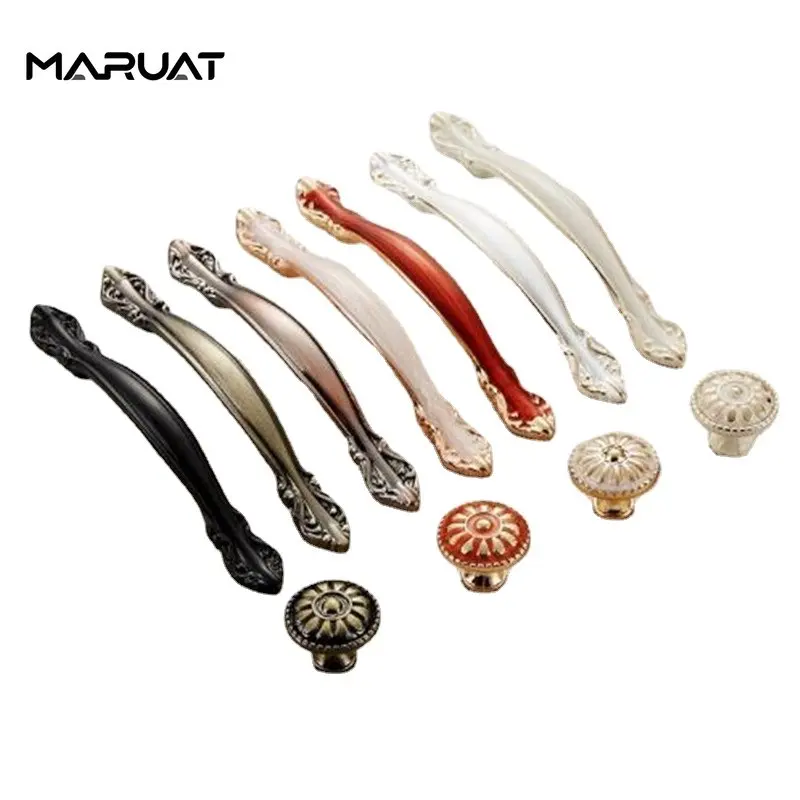 Desk Drawer Pull Furniture Door Knob for Cabinet Knob  Drawer Wholesale Furniture Hardware Kitchen Accessories Cabinet Handles