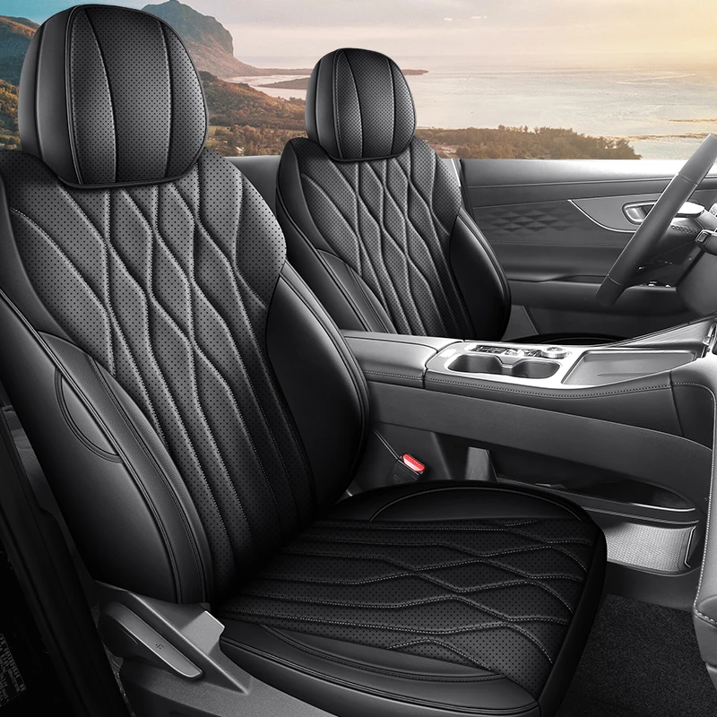 Custom Fit Car Seat Covers Full Set for 2025 Chery Tiggo 8 Super Hybrid Ultimate Chery Tiggo 8 Pro Plus  3 Rows 7 Seats