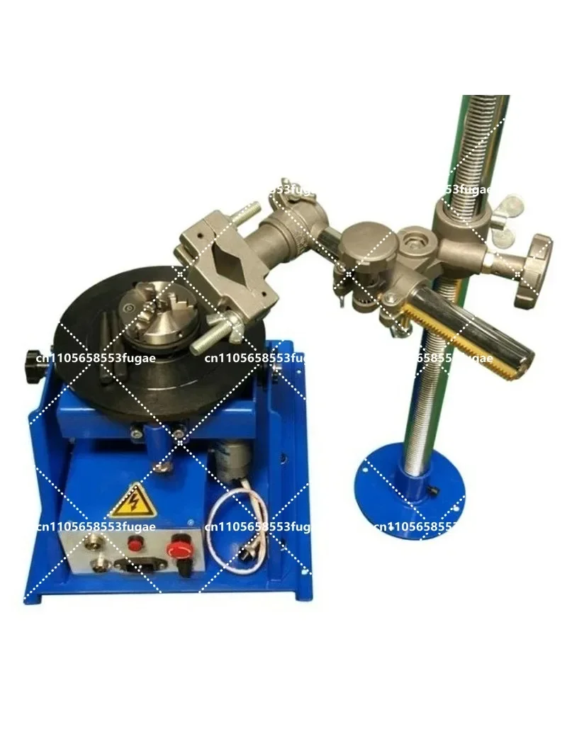 220V Adjustable Rotary Welding Positioner Turntable Table for Metal Fabrication 2-20r/m 1-10rr/m Speeds Welding Machine