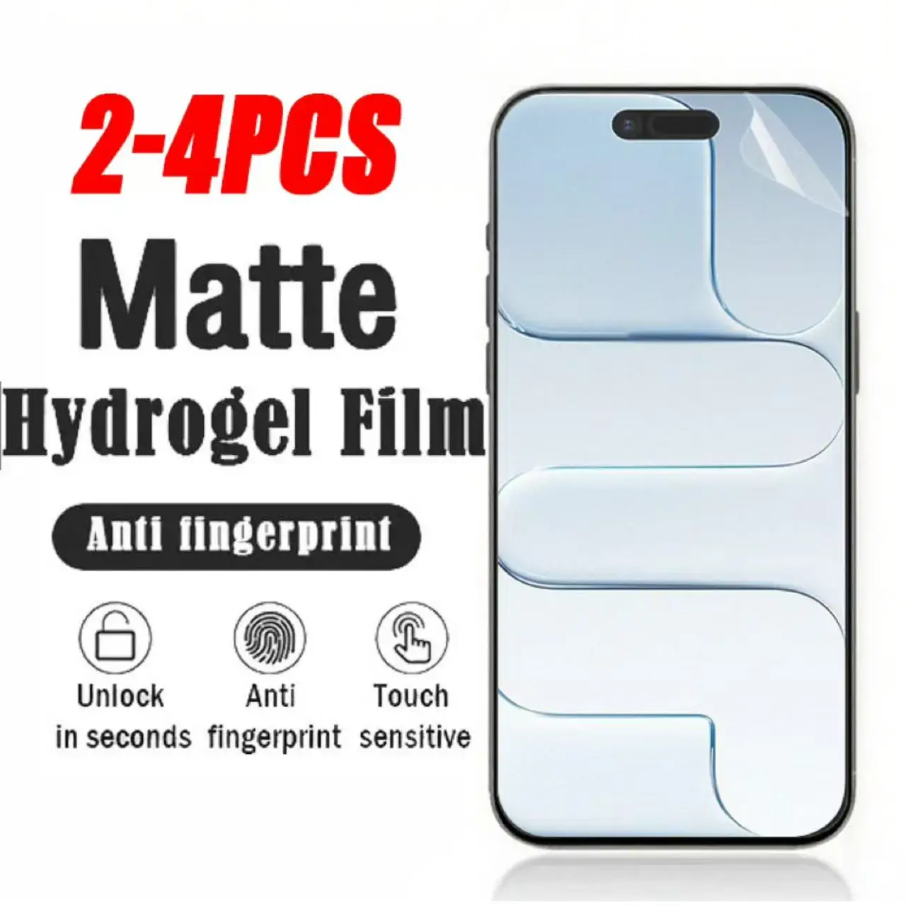2-4Pcs Matte Hydrog…