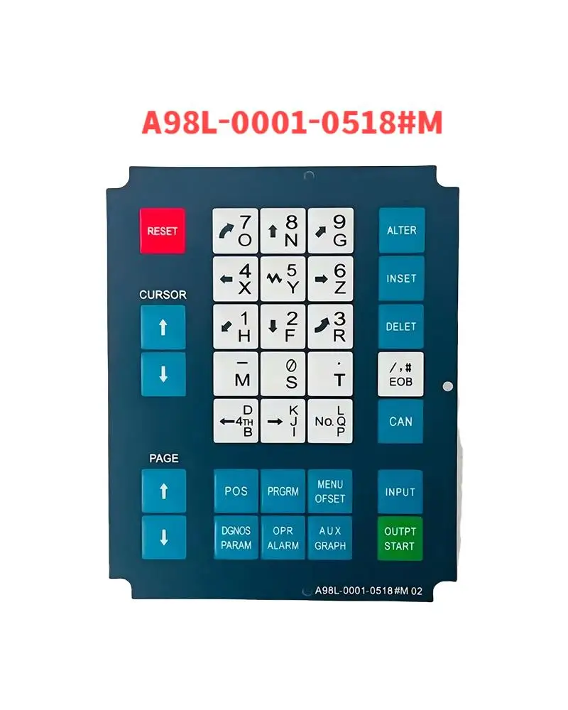 

A98L-0001-0518#M Function Key Panel for FANUC Wire Cut EDM