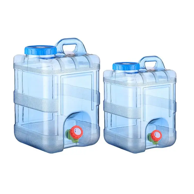 

15L/20L Outdoor Camping Water Bucket Home Water Storage Container Bucket Portable Pure Water Bucket Tank Car Travel Accessories