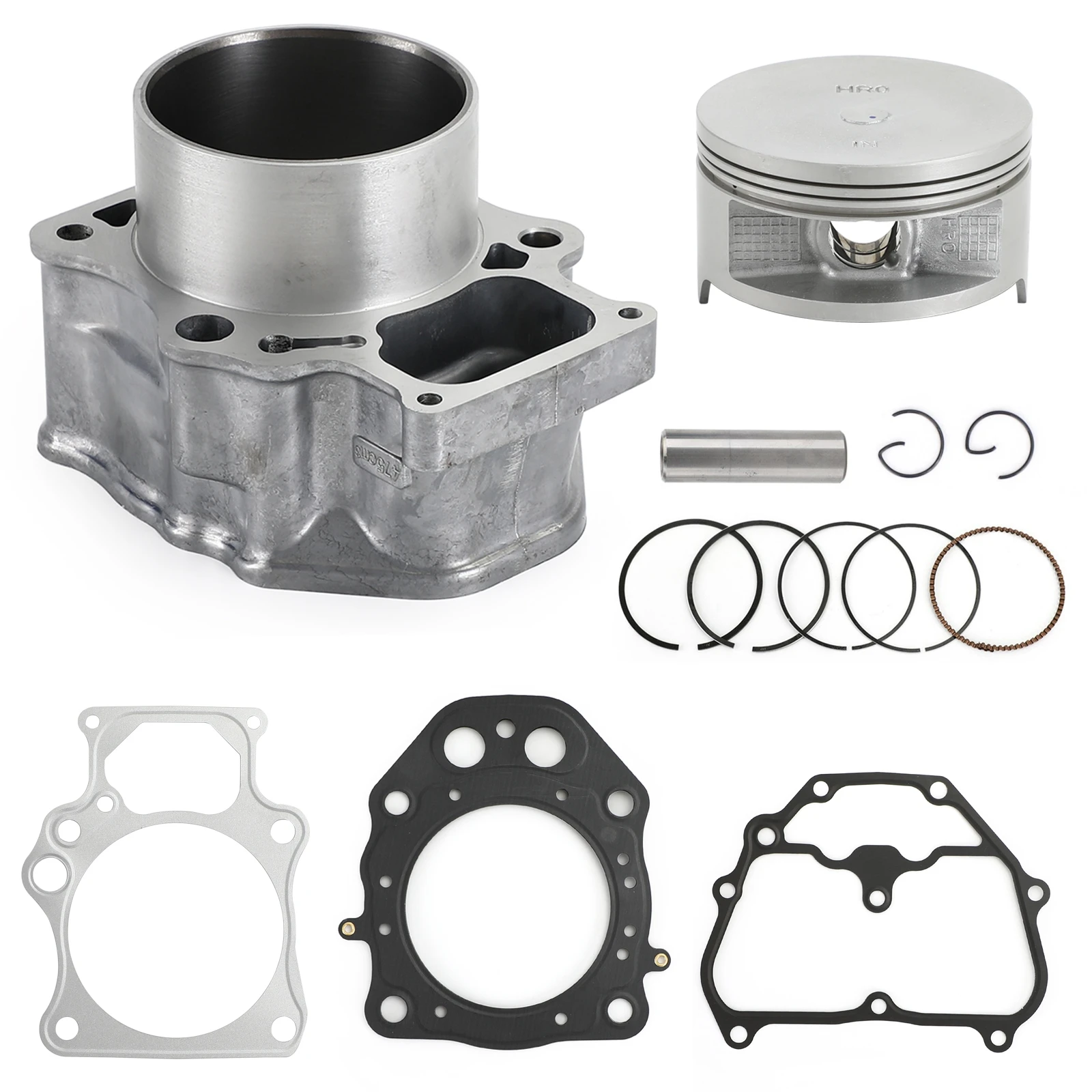 Artudatech Jug Cylinder Piston Gaskets Fits For Honda SXS500 M2 15-21 Pioneer 500 Top End Kit