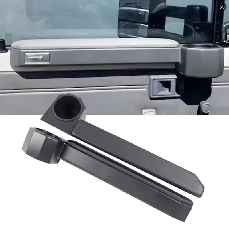 Plastic Door Armrest Cup Holder Organizer for Land Cruiser 100/105 Series Interior Kit