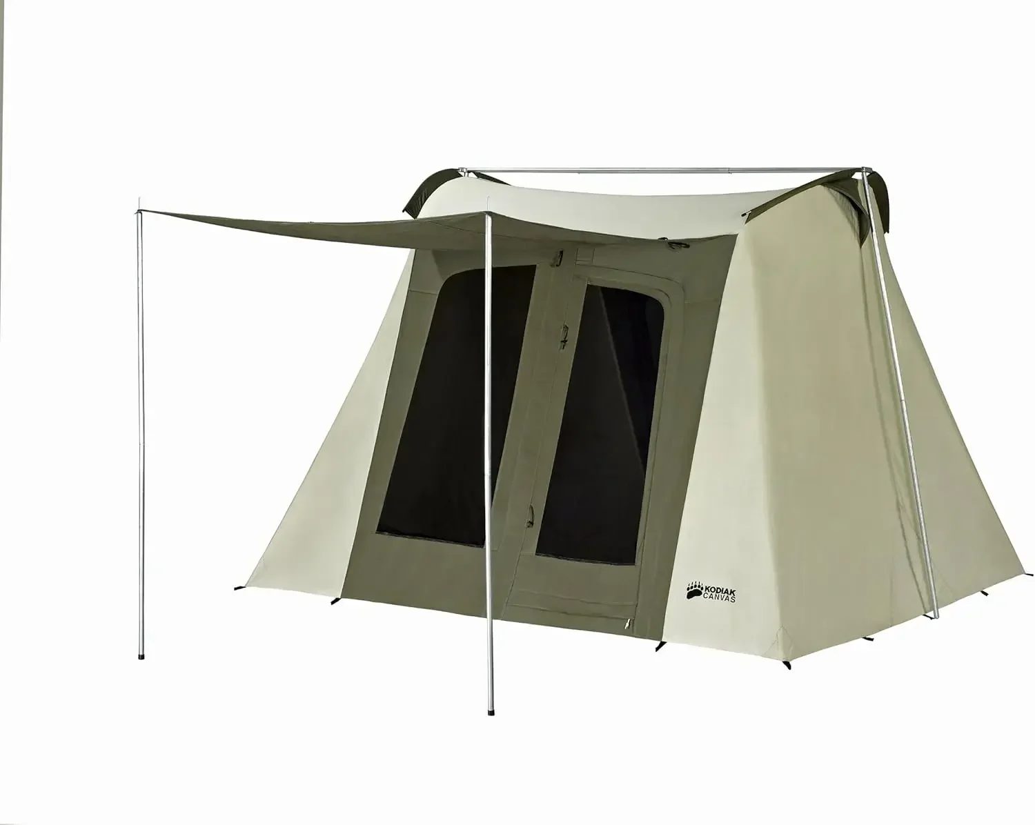 Kodiak Canvas Flex-Bow Canvas Tent Deluxe 10 ft x 10 ft (6-person)