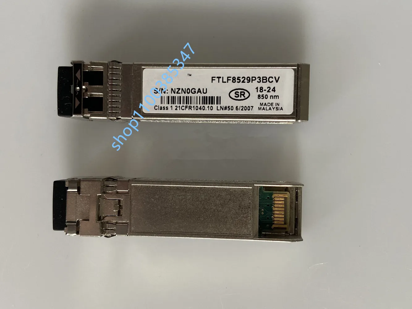 

Optical Fiber Module 16GB sfp+ FTLF8529P3BCV SFP-16GFC-SW FC ME4012 ME4024 ONKX77 SFP 16G SR 850nm 100m 16G sfp fiber switch