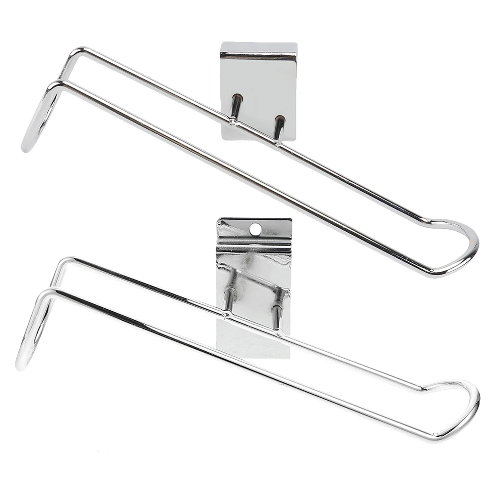 

2pcs Skates Display Stand Stainless Steel Storage Display Holder Minimalist Home Use Skateboard Wall Mount Hanger Rack