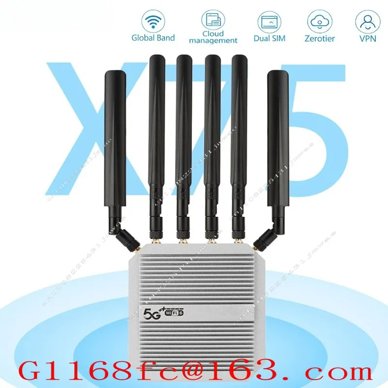 Suitable for Sdx75 5G Modem KuWFi Gigabit Dual Band 3000Mbps NSA/SA 360 Wifi Router VPN with 2 SIM Card Slots