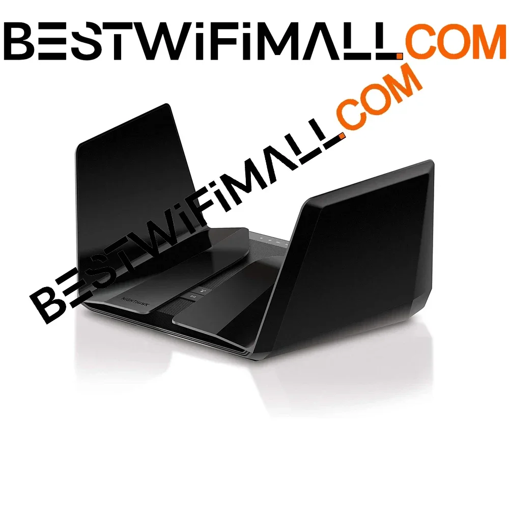 

NETGEAR RAX120 Tri-Band WiFi 6 Router Nighthawk 12-Stream AX6000 Wireless Speed Up To 6Gbps 4K 8K UHD Longer Range Antennas