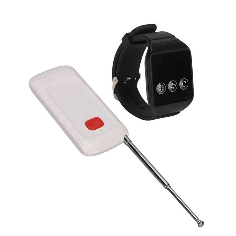 Wireless Caregiver Pager Wireless Nurse Call System Alarm knopf wasserdicht für Heim krankenhaus