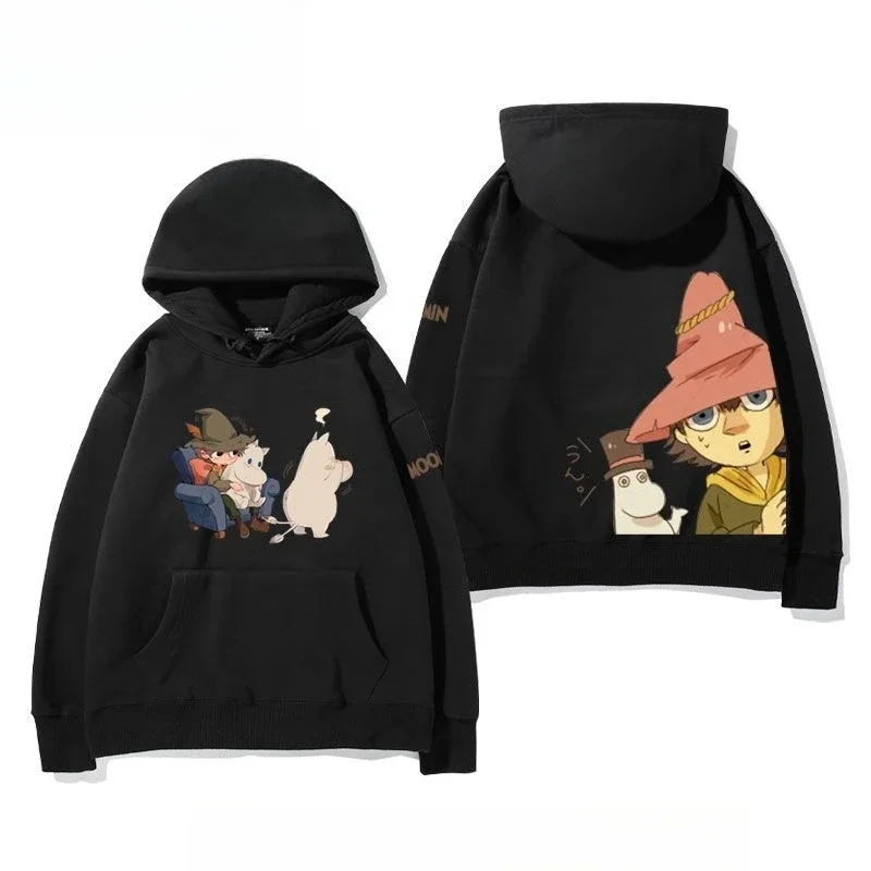 Sailor Moon 2026 Moomin Little Fat Family Joint Water Ice Moon Kapuzenpullover Herren- und Damen-Herbst- und Winterkleidung
