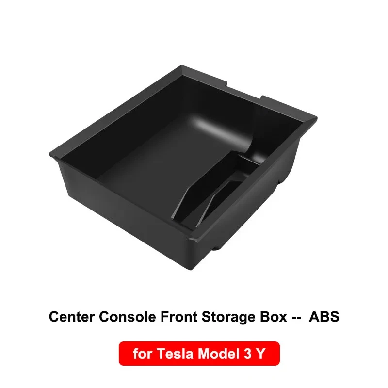 Tesla Model 3/Y Central Control Armrest Box Storage Box 3PC Hidden Storage Sorting Car Interior Supplies