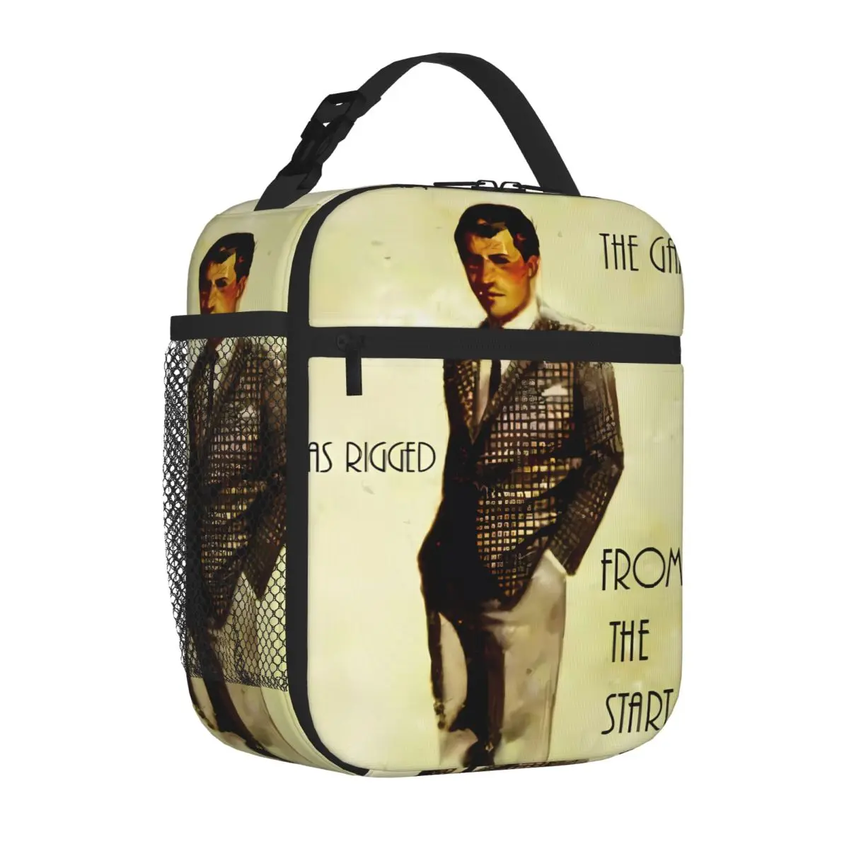 Bestselling New Vegas Benny - The Game Was Rigged From The Everyday Use Food Cooler Bag School Field Trip Durable Lunch Bag