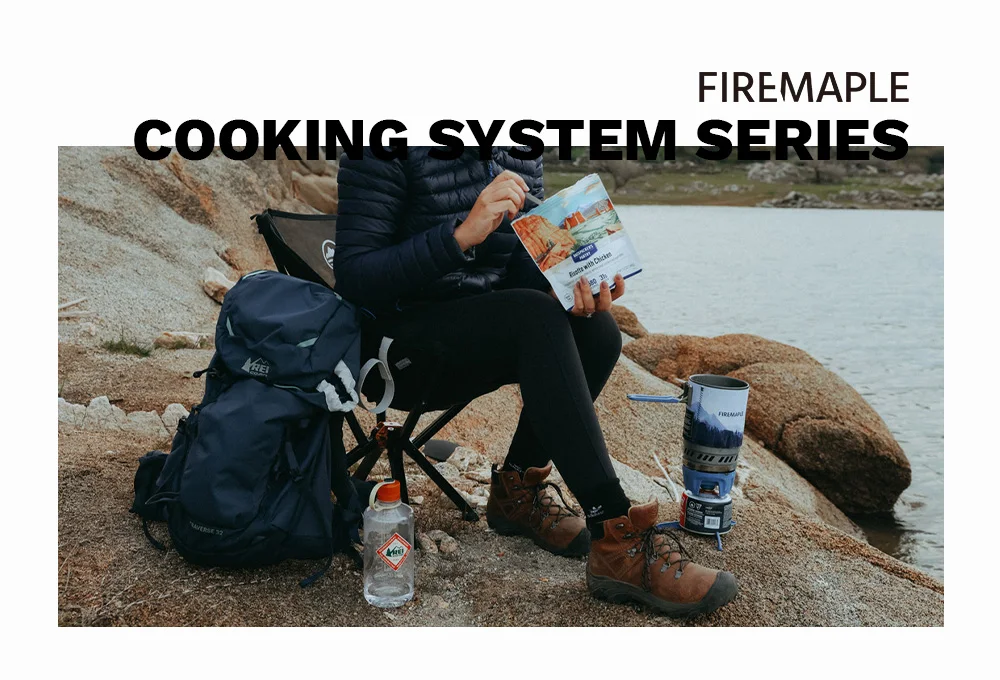 Feuer Ahorn Polaris X5 Kochen System Tragbare Herd Micro Regler Ventil Elektrische Jet Brenner Topf Camping Rucksack Wasser Kessel – Detail 2