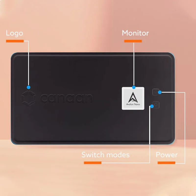 Imagem -06 - Avalon-nano Bitcoin Miner Canaan Mining com Psu 140w Solo 4th s Mini Máquina Btc Lucky Miner Quiet Uso Doméstico Novo