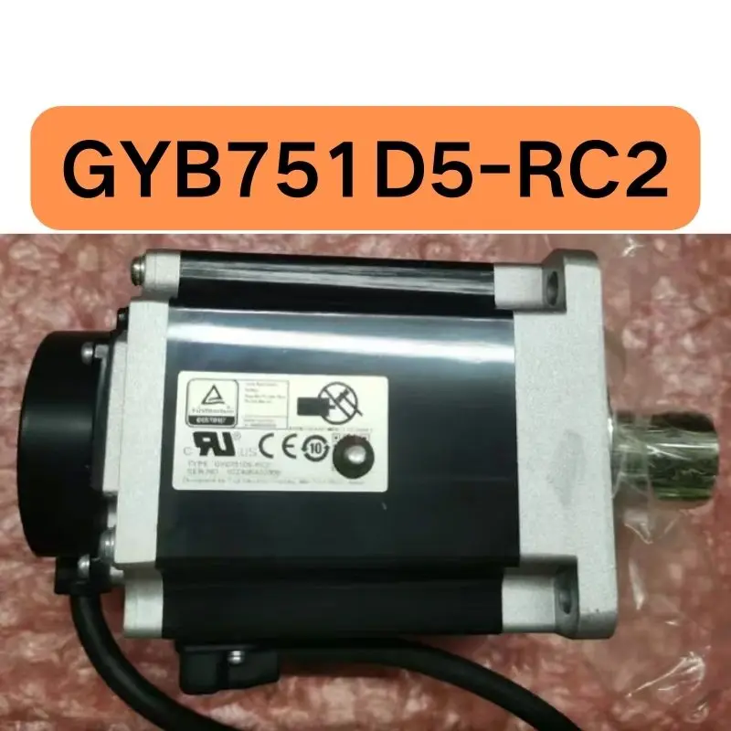 Used GYB751D5-RC2 servo motor 750W tested OK, function intact