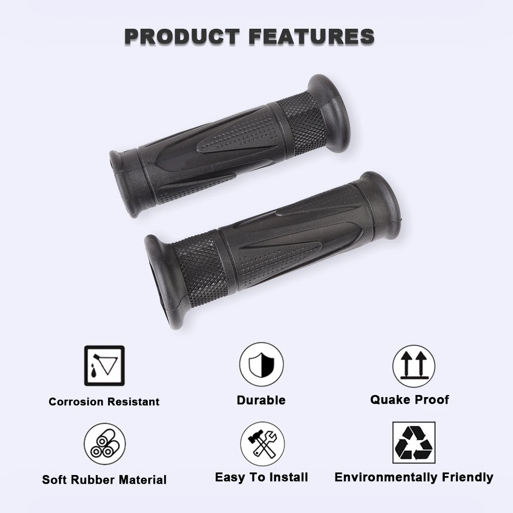 For Rocket 3 R Speed Triple 1200 RR/RS Daytona660 Trident 660 Tiger 900 25mm Motorcycle Handlebar Rubber Grips Cover Accessories