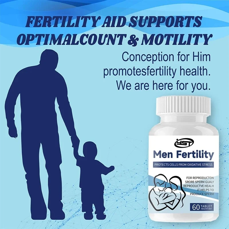 Men\'s Daily Health - Male Fertility Supplements, Vitamin Mix Pills - Male Pre conception - Male Fertility Supplements