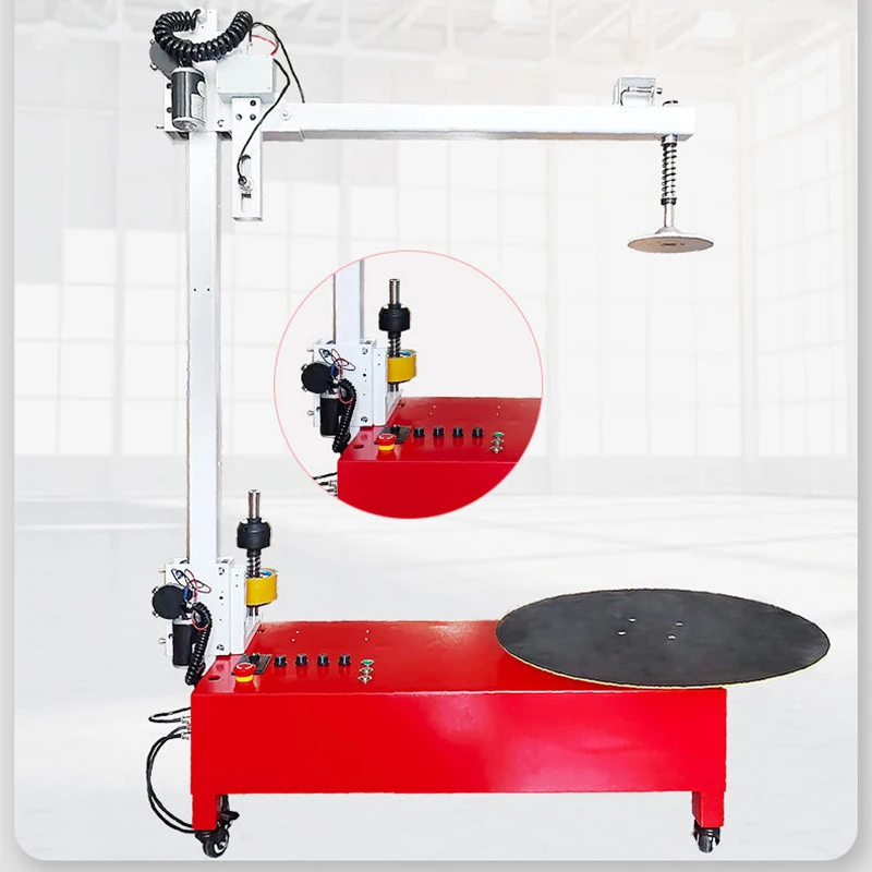 Electric tape baler Carton packaging machine Fully automatic stretch film baler Tape wrapping machine