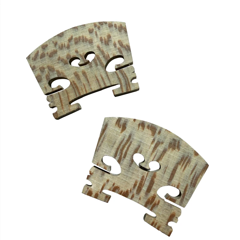 Hot Selling 4/4 Violin Bridge, Solid Maple Wood Violin Bridge, Replacement Parts for Violin, Musical Instrument Accessories
