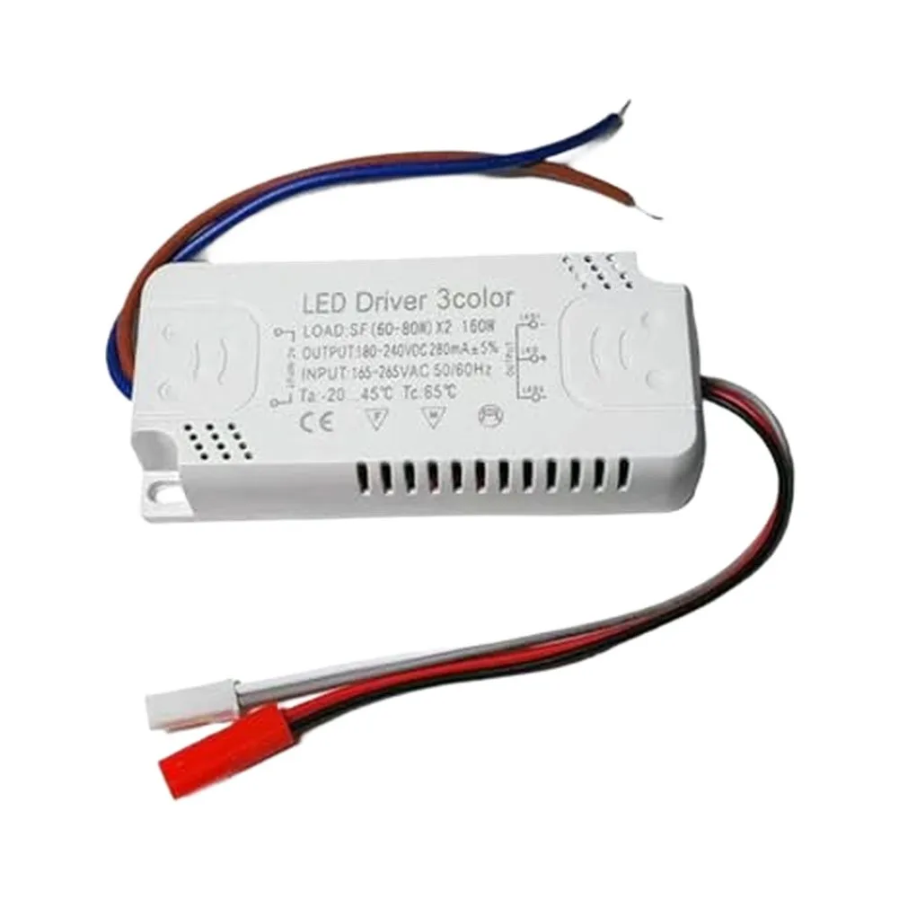 Dimmable Constant Current LED Driver for 3-Color Downlight Use For Transformer-Compatible Input AC165-265V Reliable Performance