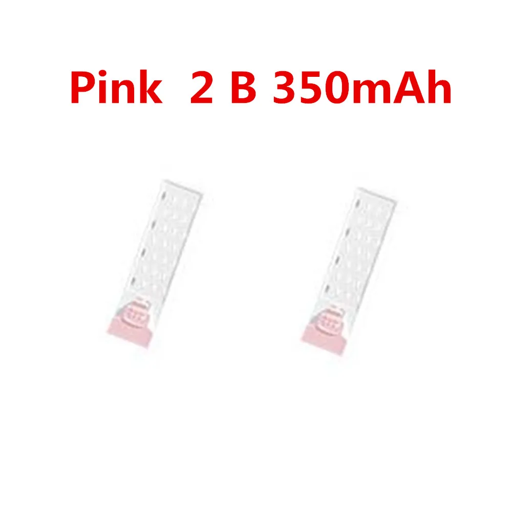 Original 3.7V 350mAh / 500mAh Li-Poly Battery For JJRC H107 Pink Mini Drone Toys JJRC H107 Pink Mini Drone Parts