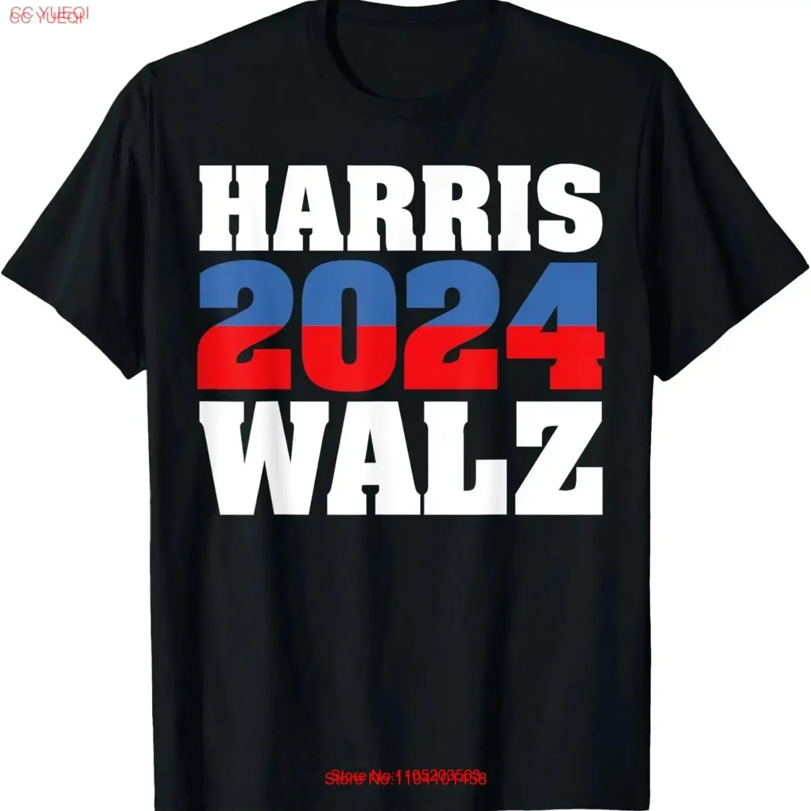 تي شيرت Harris Waltz 2024 VP Kamala Minnesota Gov Tim Unite تي شيرت عتيق مغسول للجنسين أوم جرافيك متعدد الاستخدامات ناعم غير رسمي #1