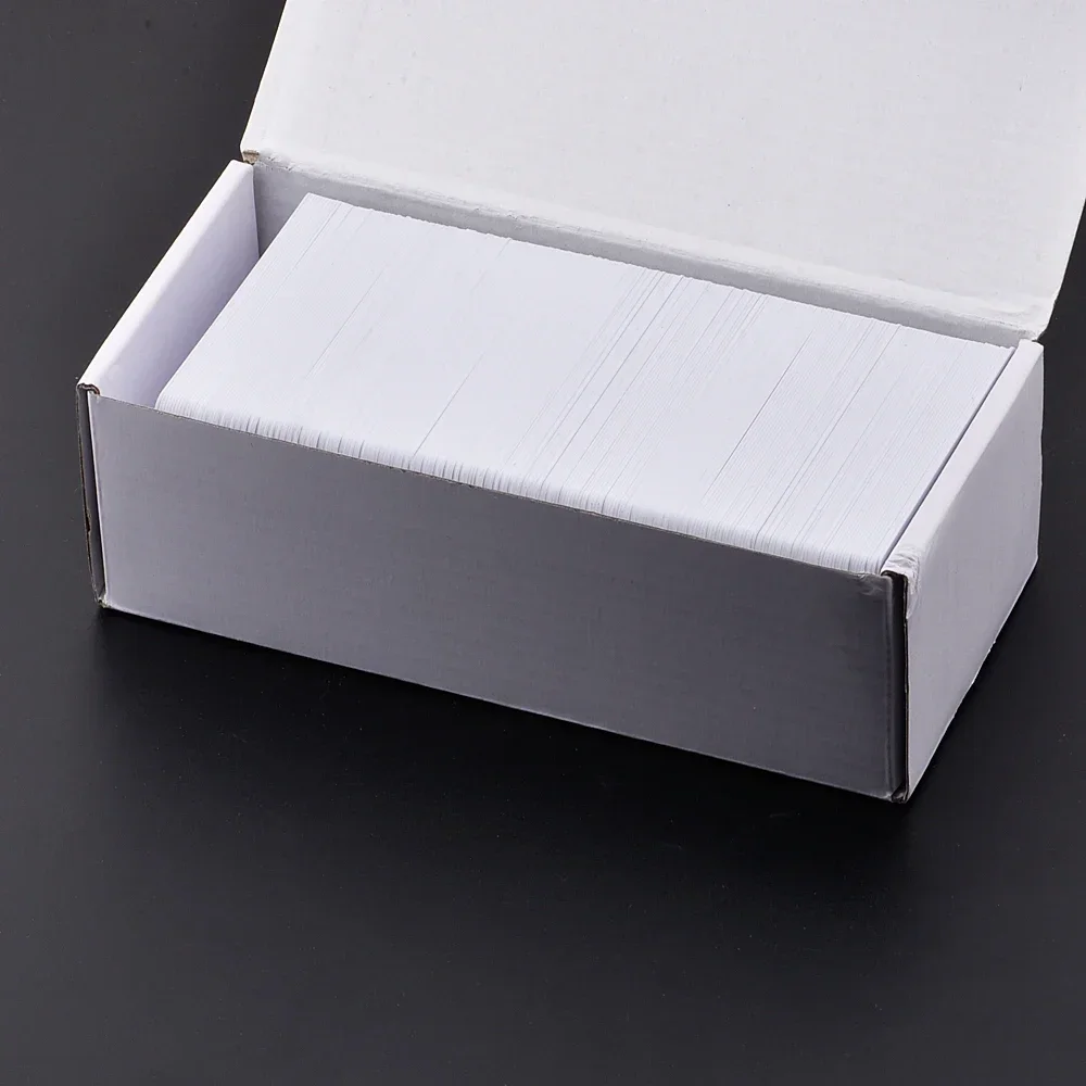 230PCS Glossy Inkjet Dual Sides Printable Blank PVC Card No Chip for Epson T50 T60 L800 P50 A50 Waterproof Plastic ID Card