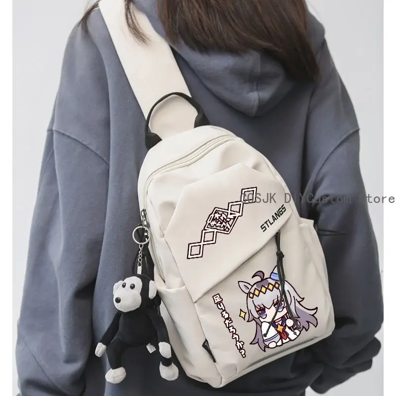 Bolso bandolera Anime Umamusume: Pretty Derby Oguri, bolso de hombro, bolso informal, mochila de viaje para estudiantes, regalo de cumpleaños para Cosplay